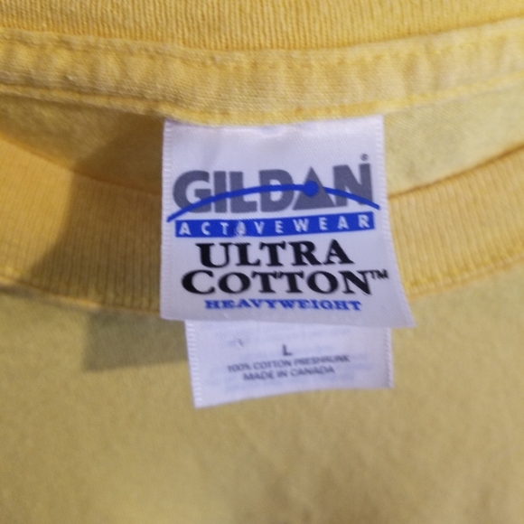 Vintage Hippie Tee Utah The Bee State Yellow Sparkly Graphic Tee Size Large - Picture 5 of 7